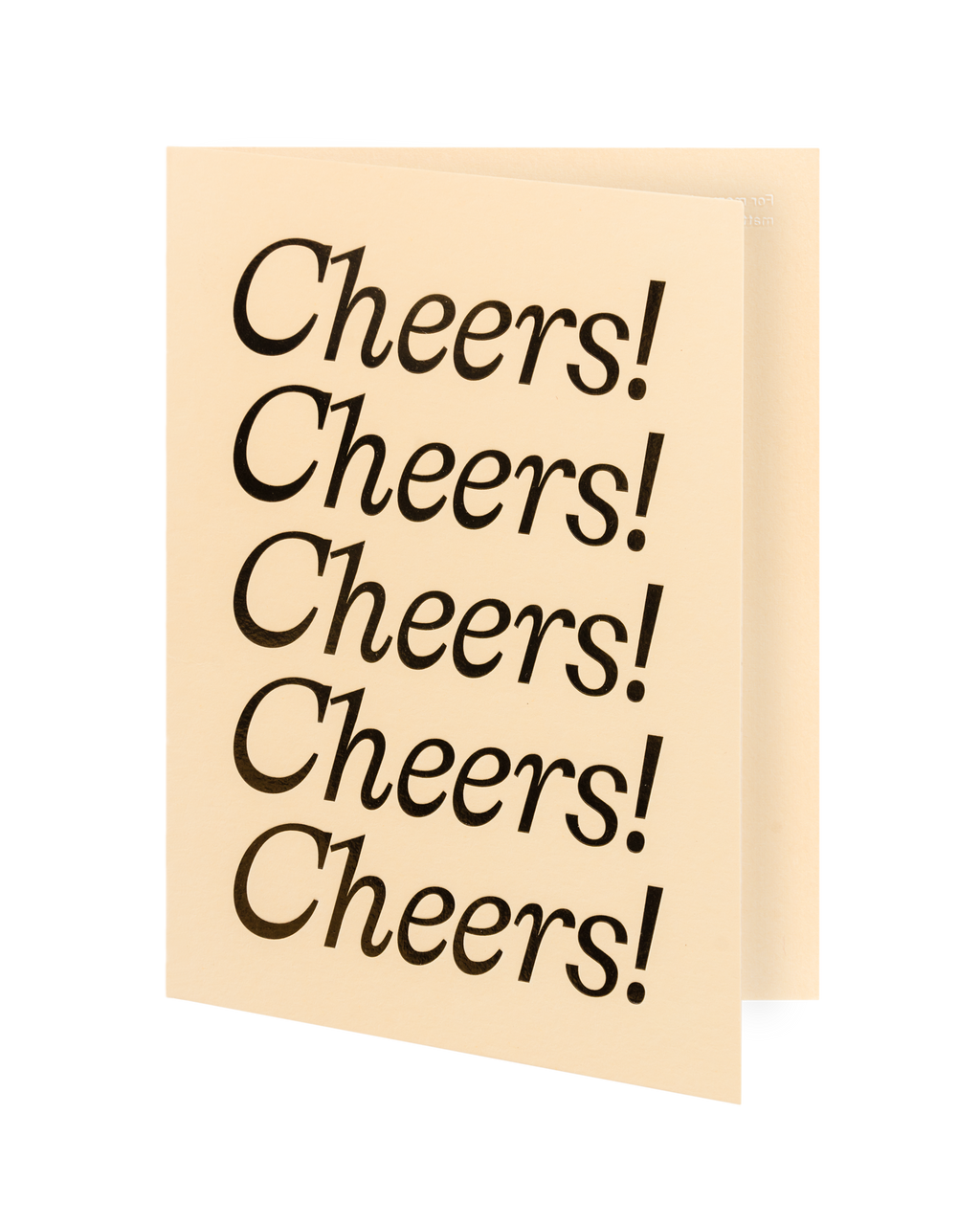 Short Talk Greeting Card