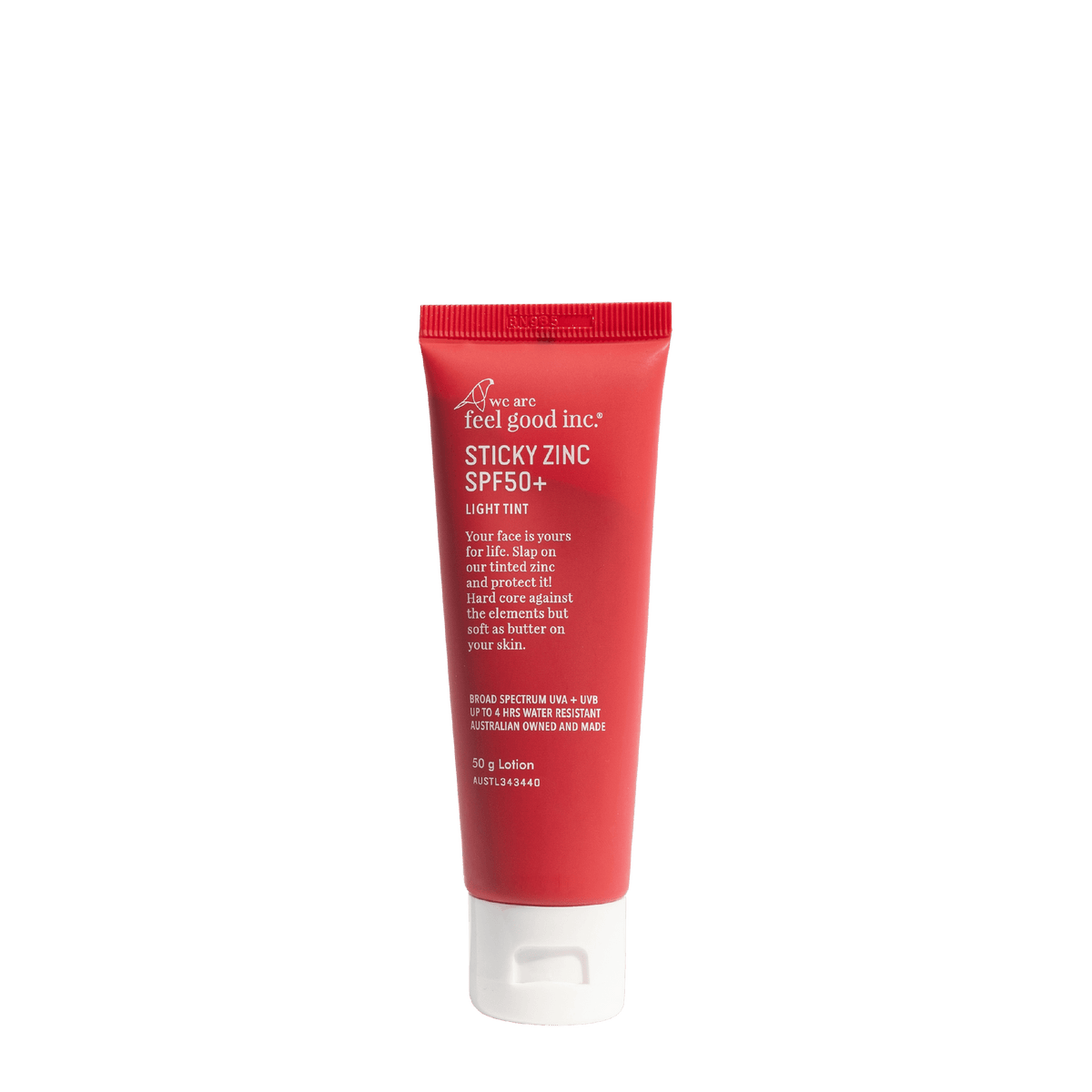 We Are Feel Good Inc. Sticky Zinc SPF50+ – Light Tint